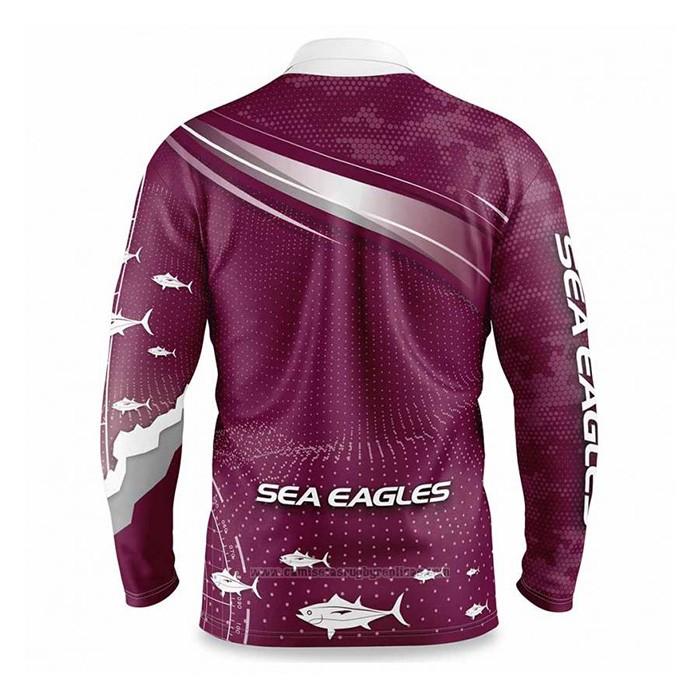 Camiseta NRL Manly Warringah Sea Eagles Rugby 2022 Fish Finder